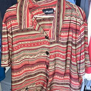 FUNKY VINTAGE SHORT SLEEVE BUTTON DOWN